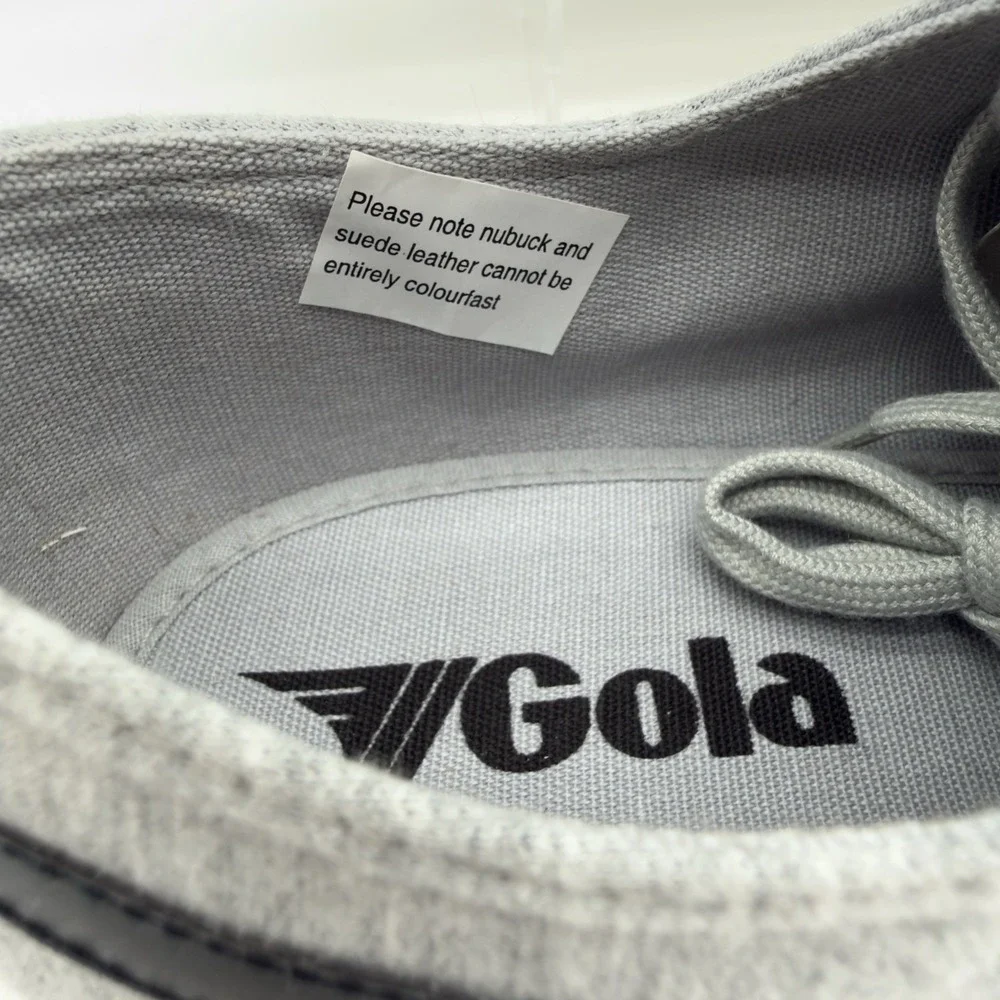 Gola‎ Quota Marl ZCMA925 Gray/Black Size 13 Brand New With Box